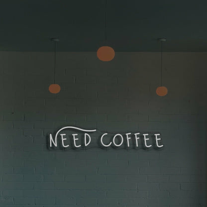 Need Coffee Neon Essential Fuel For Daily Grind | Shineneon