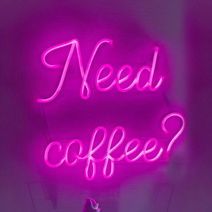 Need Coffee Vibrant Led Neon Sign | Shineneon