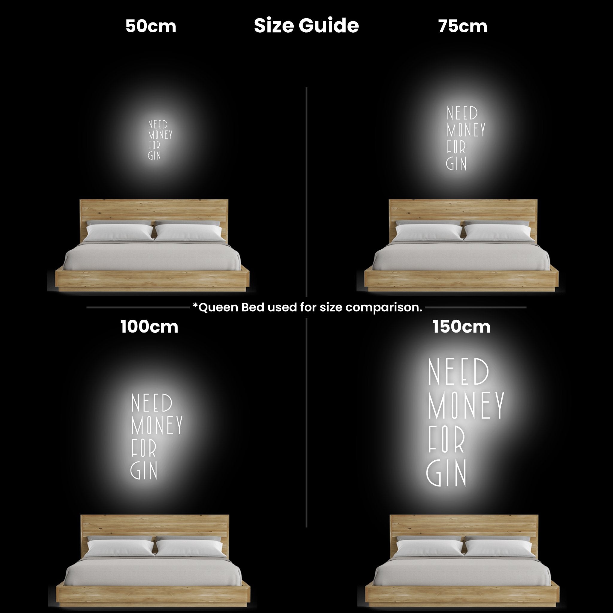 Need Money For Gin Led Neon Sign | Shineneon