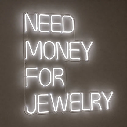 Need Money For Jewelry LED Neon Sign Garage Man Cave Neon Sign main product image