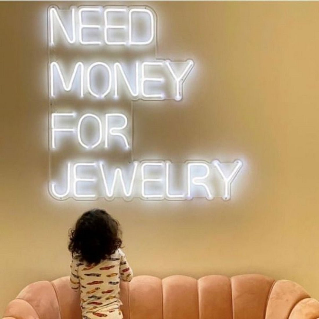 Need Money For Jewelry Led Sign Business Neon Sign - Shineneon