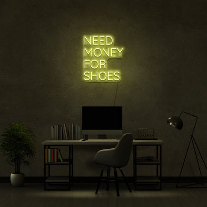 Need Money For Shoes LED Neon Sign Garage LED Signs - Shineneon