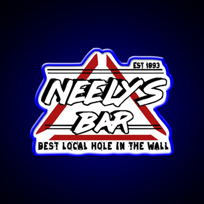 Neelys Bar Man Cave Bar Led Neon Sign Rgb Color