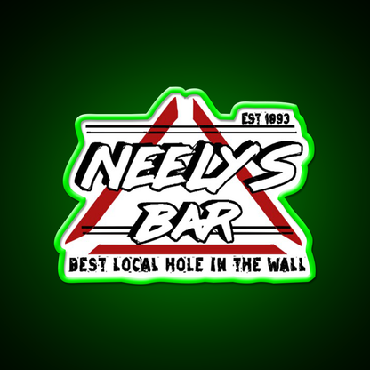 Neelys Bar Man Cave Bar Led Neon Sign Rgb Color