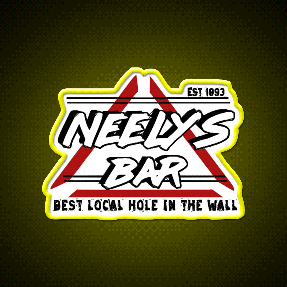 Neelys Bar Man Cave Bar Led Neon Sign Rgb Color