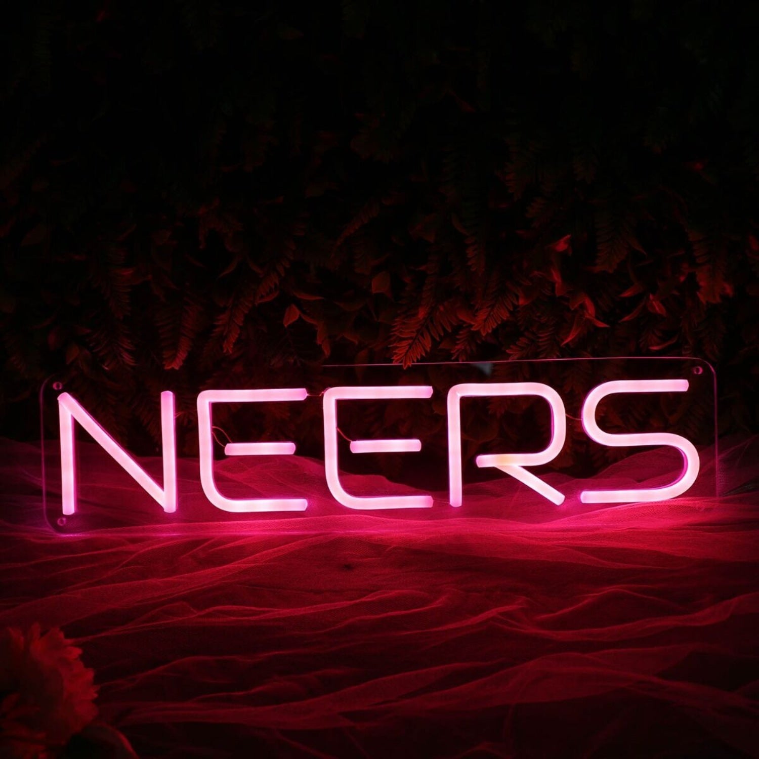 Neers Red Custom Led Neon Sign | Shineneon