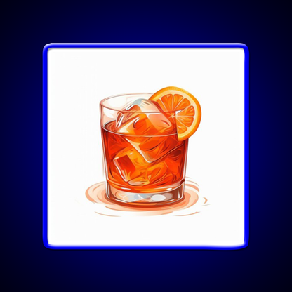 Negroni Cocktail Bar Decor Led Neon Sign Drink Lounge Art Led Sign Rgb Color - LED neon sign view 5