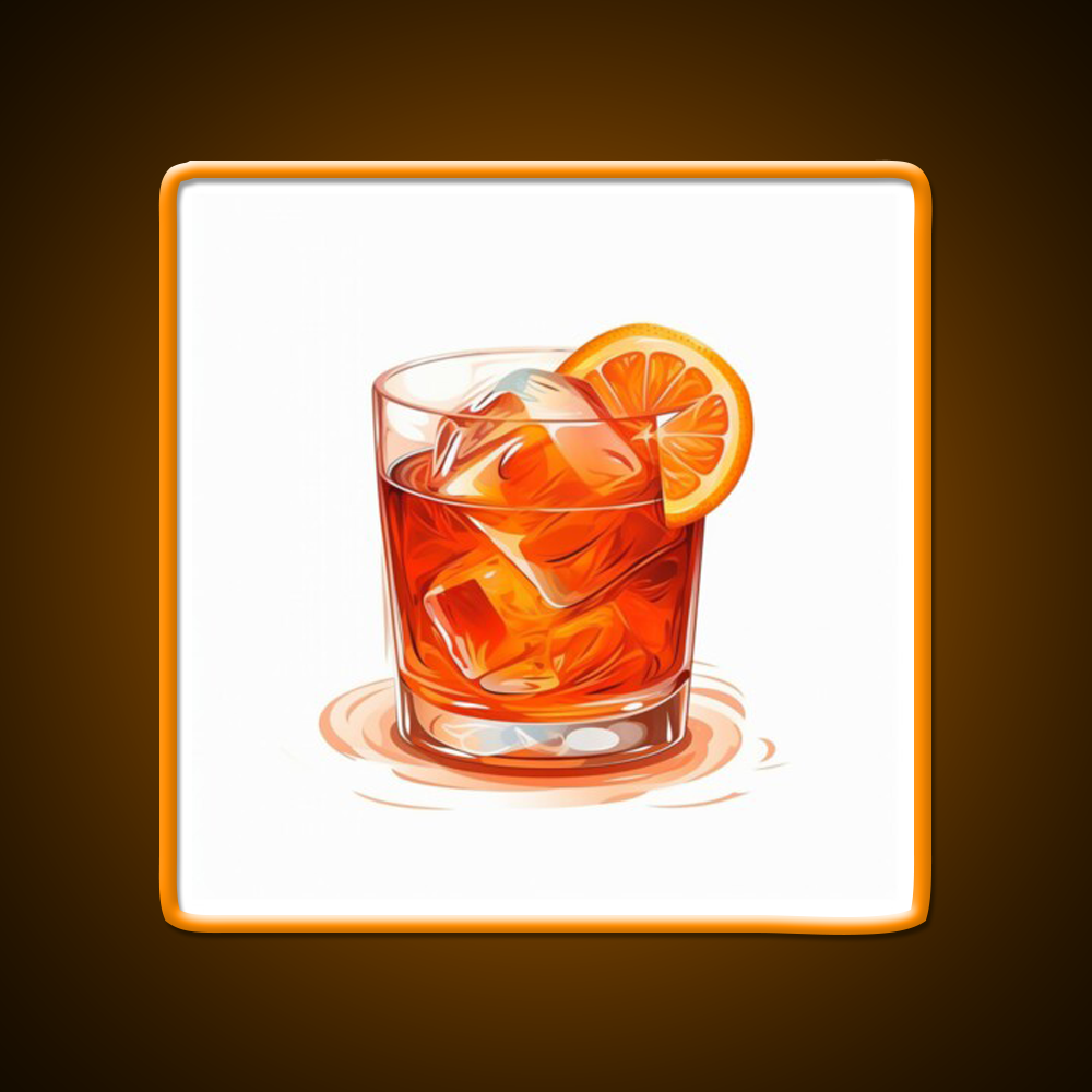 Negroni Cocktail Bar Decor Led Neon Sign Drink Lounge Art Led Sign Rgb Color - LED neon sign view 6