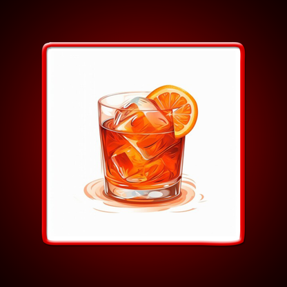 Negroni Cocktail Bar Decor Led Neon Sign Drink Lounge Art Led Sign Rgb Color - LED neon sign view 10