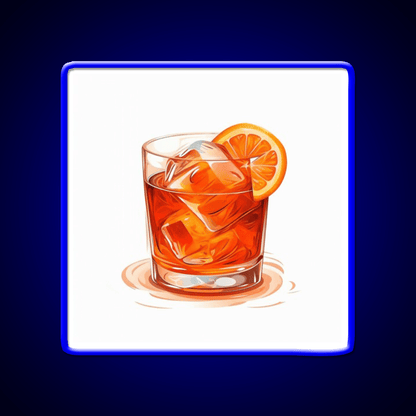 Negroni Cocktail Bar Decor Led Neon Sign Drink Lounge Art Led Sign Rgb Color - Shineneon