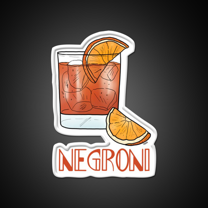 Negroni Cocktail Bar Decor Led Neon Sign Neon Party Sign Rgb Color - LED neon sign view 11