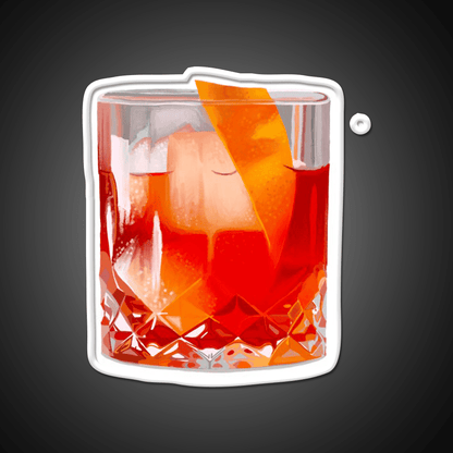 Negroni Cocktail Bar Decor Led Neon Sign Rgb Color - Shineneon
