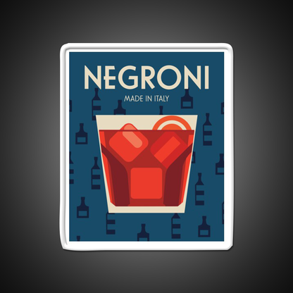 Negroni Made In Italy Cocktail Bar Decor Led Neon Sign Rgb Color - LED neon sign view 11