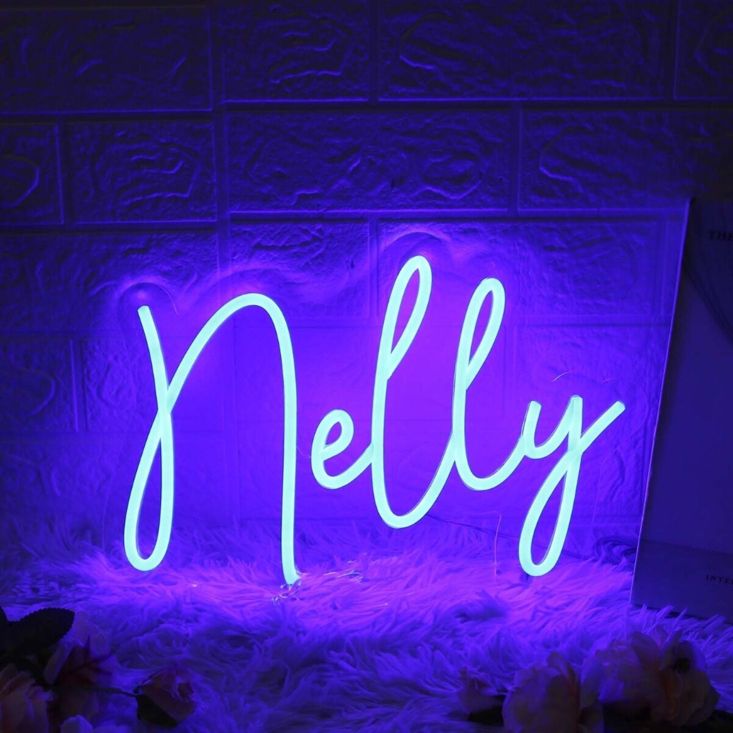 Nelly Blue Led Neon Sign - Shineneon