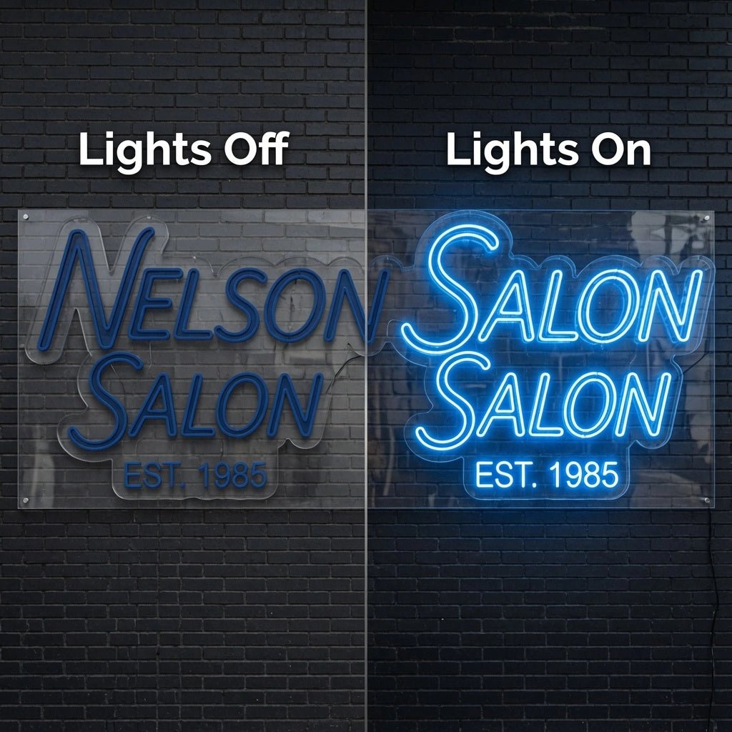 Nelson Salon LED Neon Sign - Shineneon