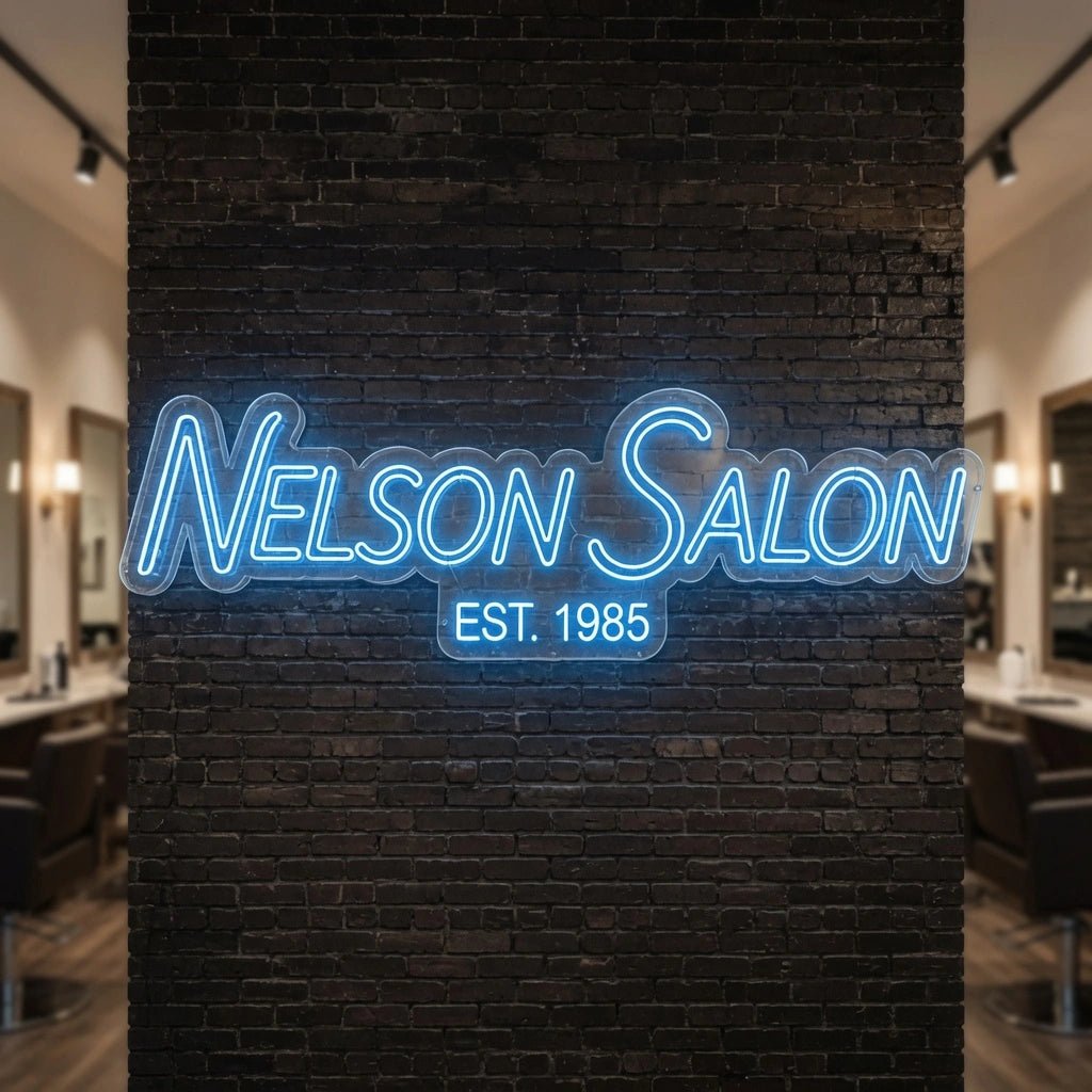 Nelson Salon LED Neon Sign - Shineneon