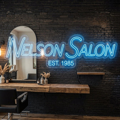 Nelson Salon LED Neon Sign - Shineneon