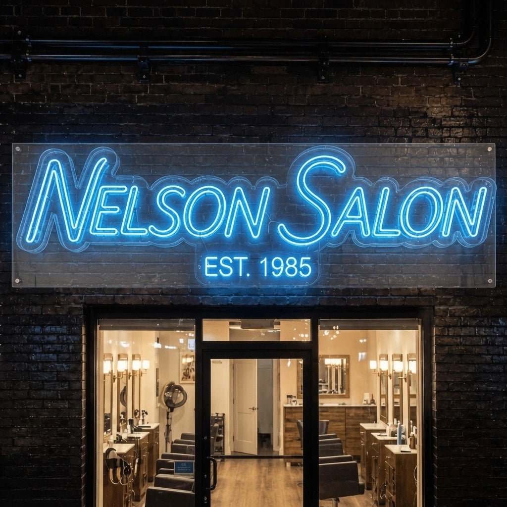 Nelson Salon LED Neon Sign - Shineneon