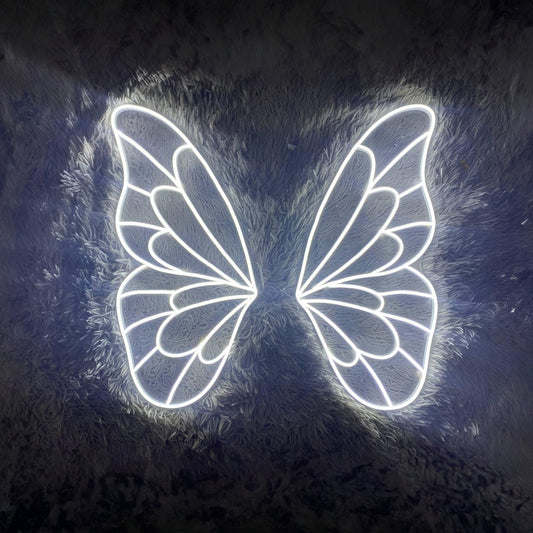 Neon Butterfly Room Decor