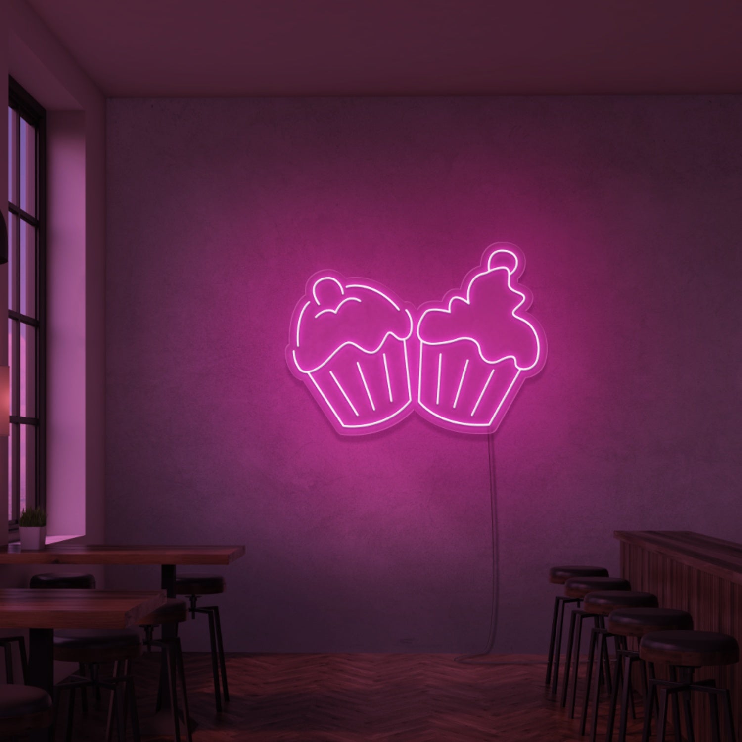 Neon Cupcakes Signs | Shineneon