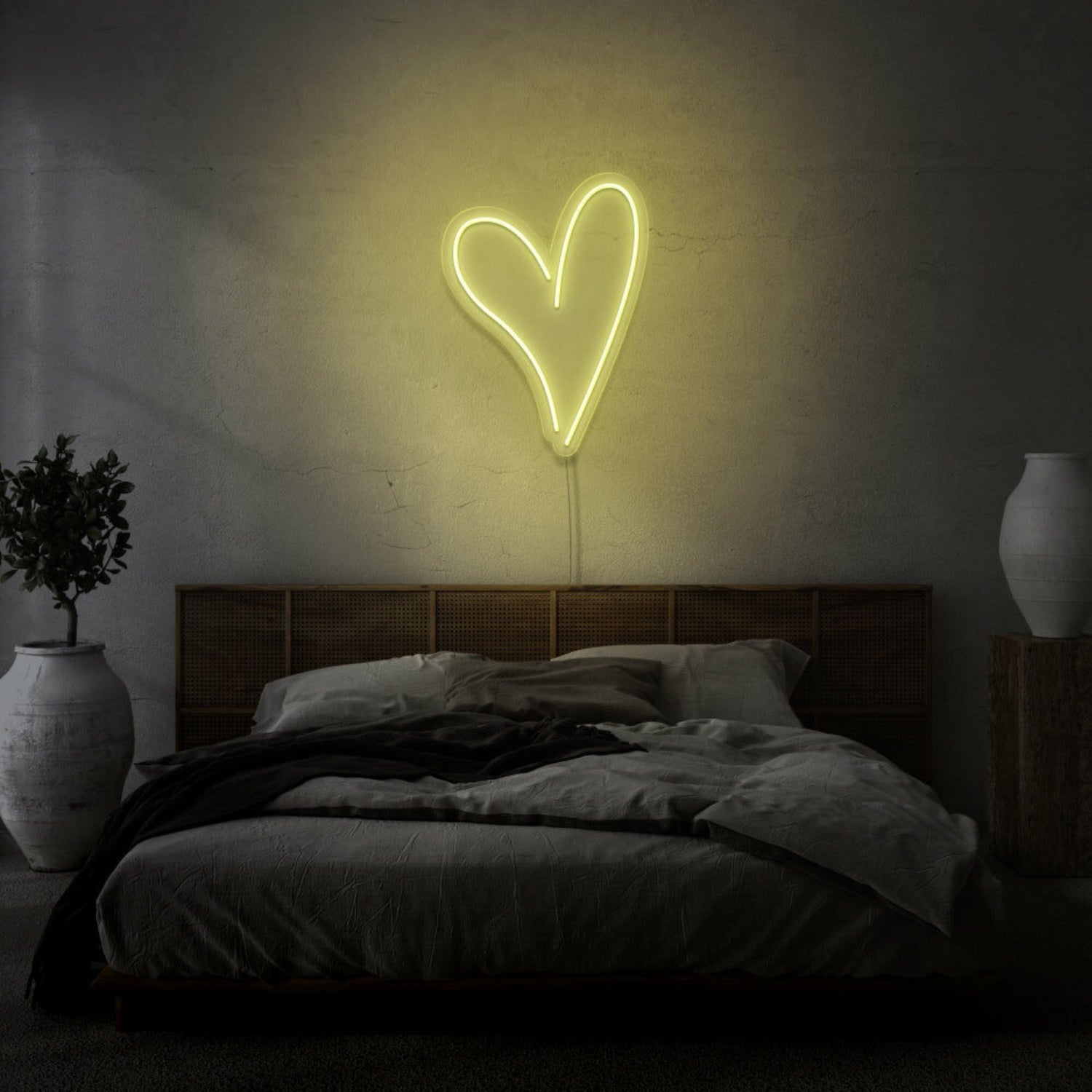 Neon Heart Light For Room | Shineneon
