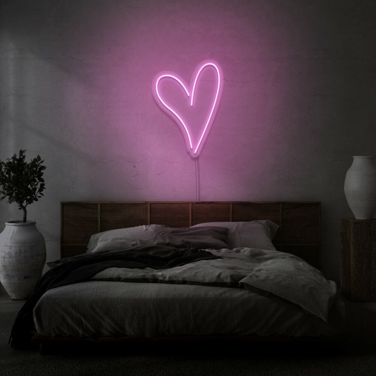 Neon Heart Light For Room | Shineneon