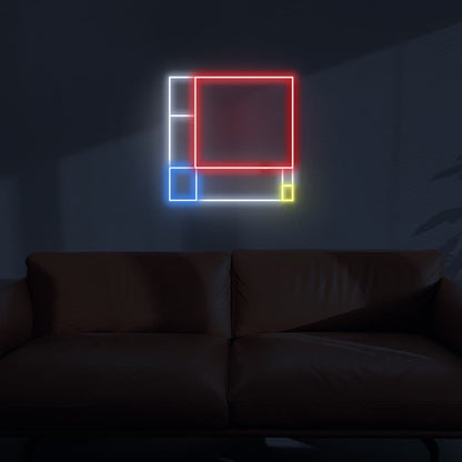Neon Mondrian Led Neon Sign | Shineneon
