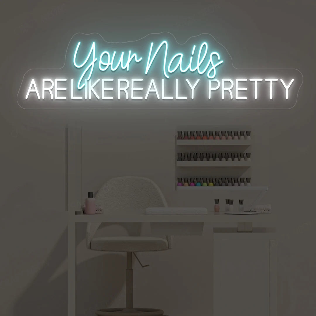 Neon Nail Salon Sign | Shineneon