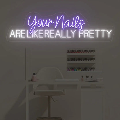 Neon Nail Salon Sign | Shineneon