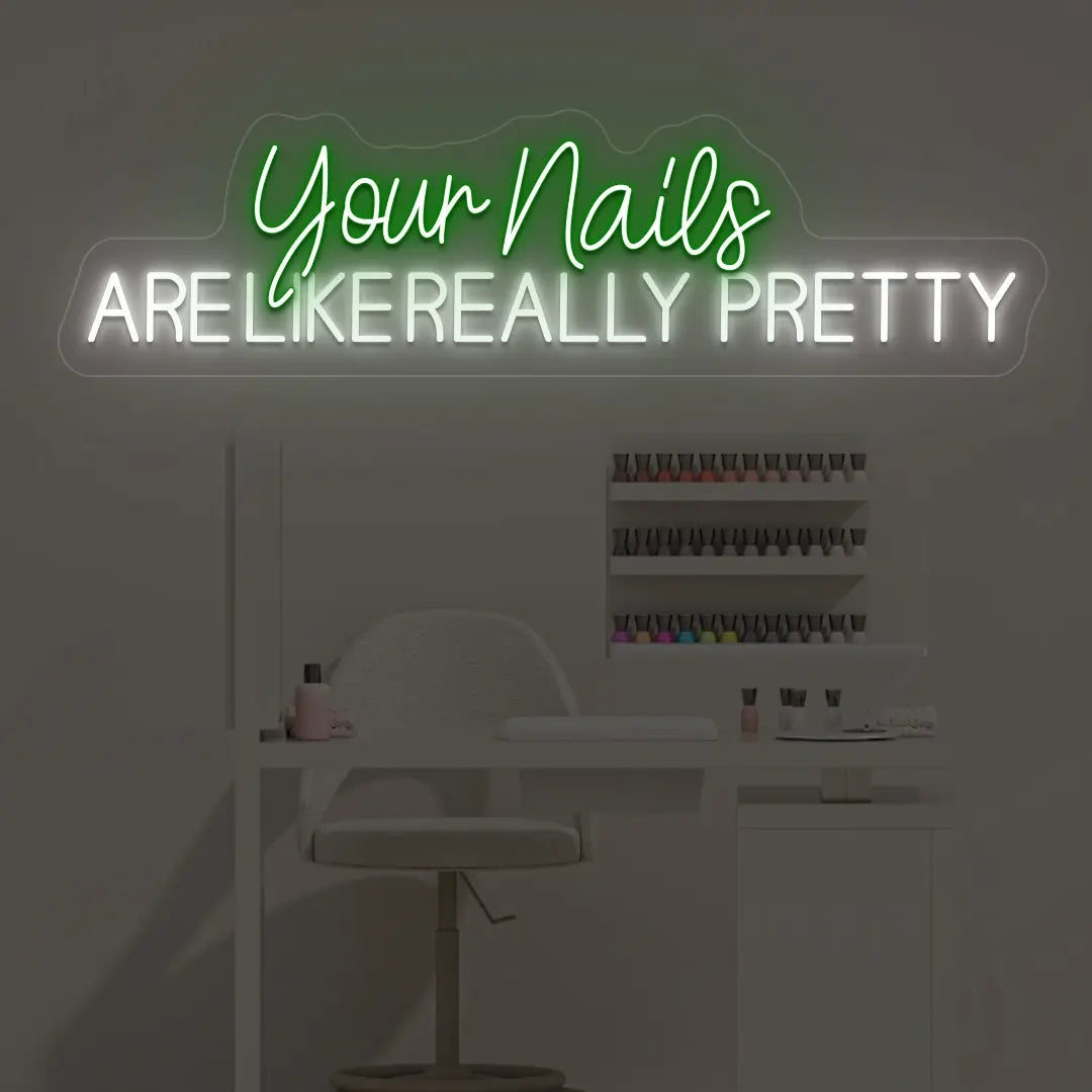 Neon Nail Salon Sign | Shineneon