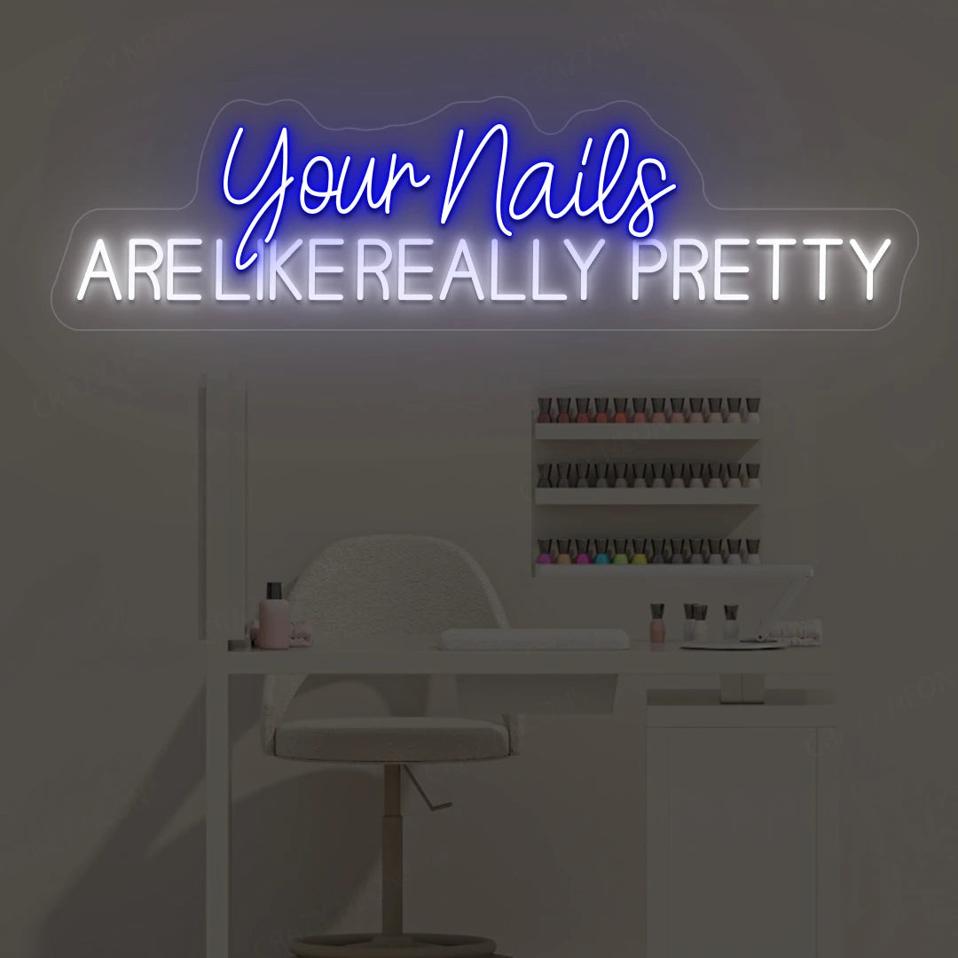 Neon Nail Salon Sign | Shineneon