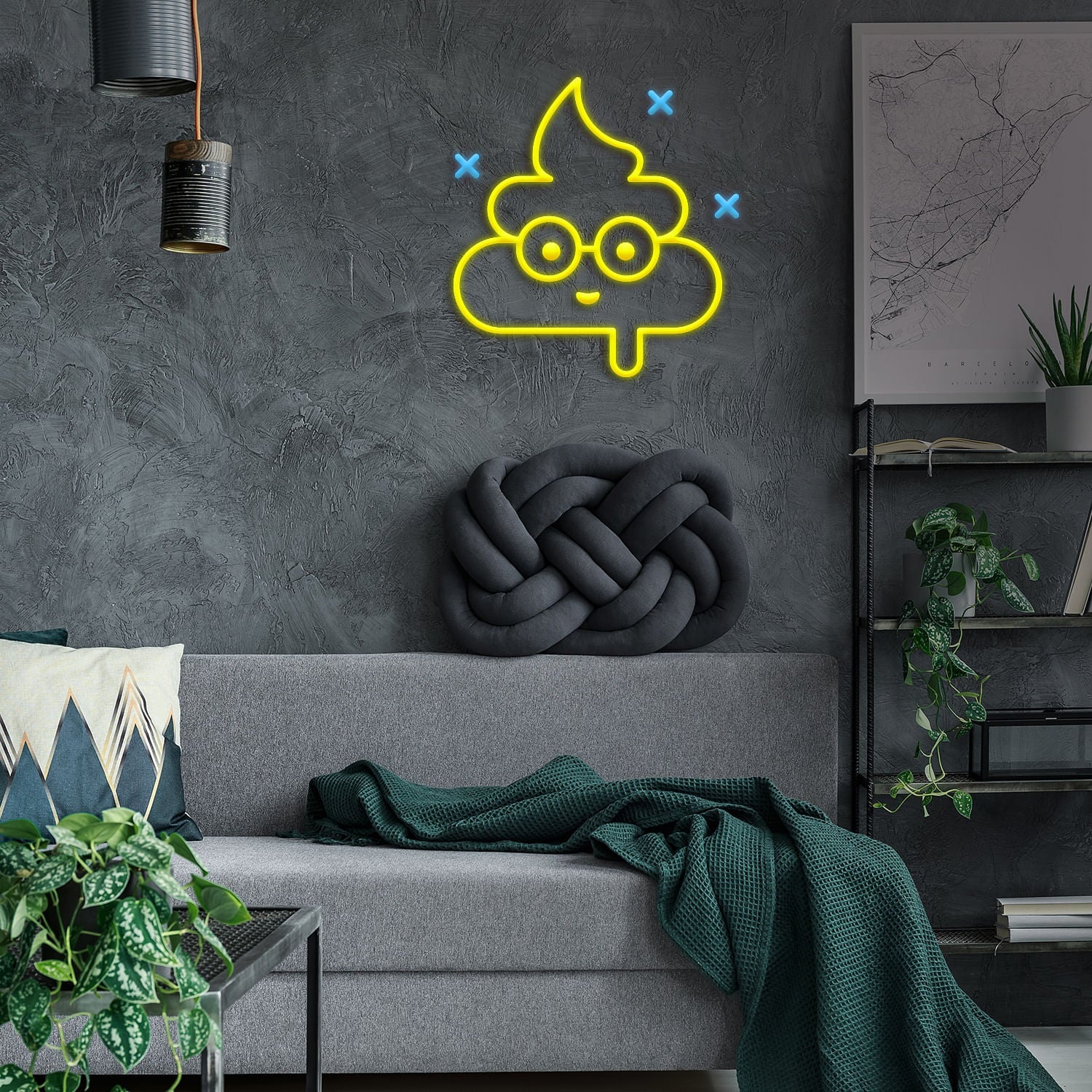 Neon Poop Sign Custom Neon Lighting Signs | Shineneon