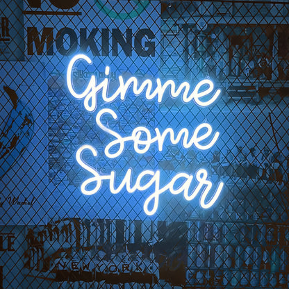 Neon Sign Gimme Some Sugar | Shineneon