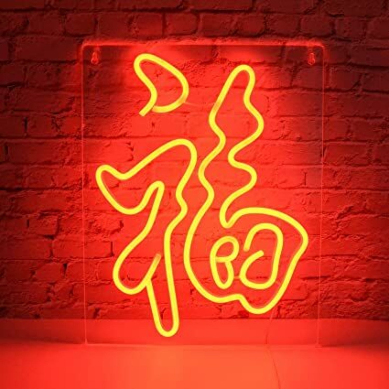 Neon Signs For Wall Decor Chinese Red Neon Light For Bedroom | Shineneon