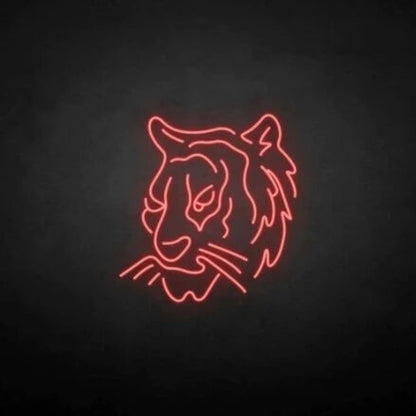 Neon Tiger Led Tiger Head Art | Shineneon