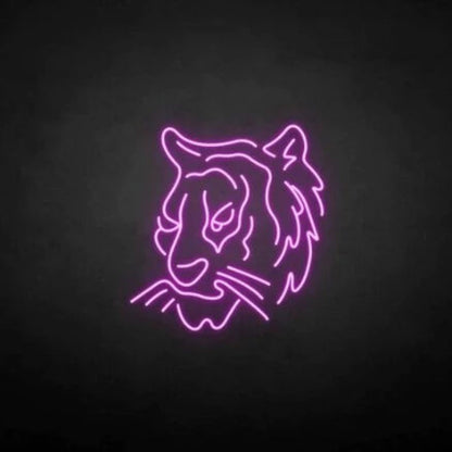 Neon Tiger Led Tiger Head Art | Shineneon