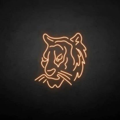 Neon Tiger Led Tiger Head Art | Shineneon