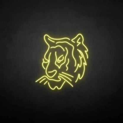 Neon Tiger Led Tiger Head Art | Shineneon