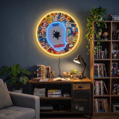 Big Fans' Custom LED Neon Sign
