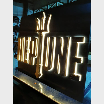 Neptune 3D Backlit Channel Letters Led Light Sign - Shineneon