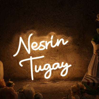 Nesrin Tugay Yellow Led Neon Sign - Shineneon