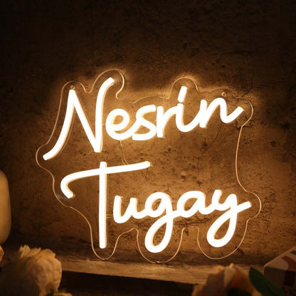 Nesrin Tugay Yellow Led Neon Sign - Shineneon