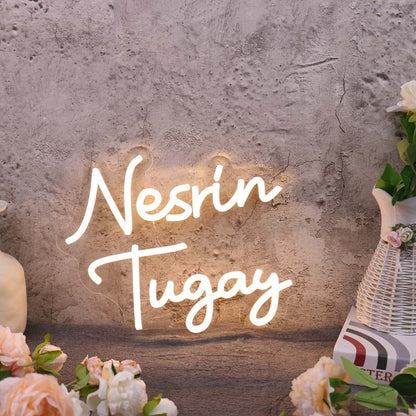 Nesrin Tugay Yellow Led Neon Sign - Shineneon