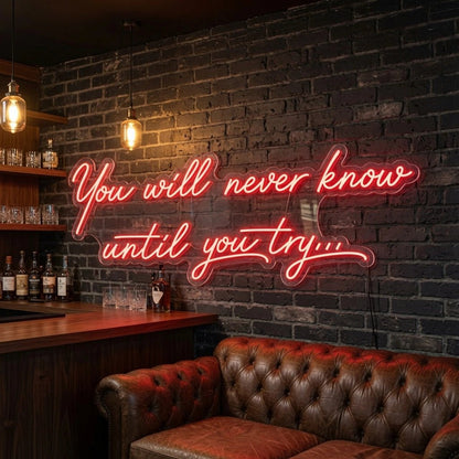 Never LED Neon Sign - Shineneon