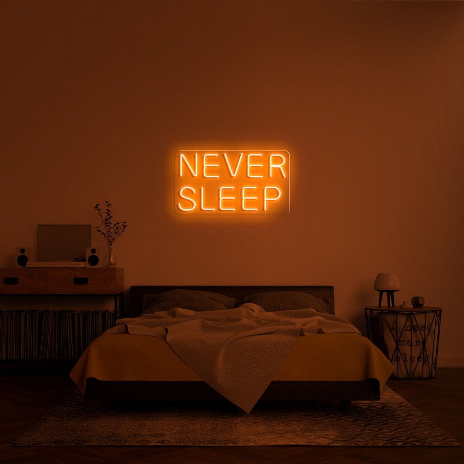 Never Sleep V1 Led Neon Sign | Shineneon