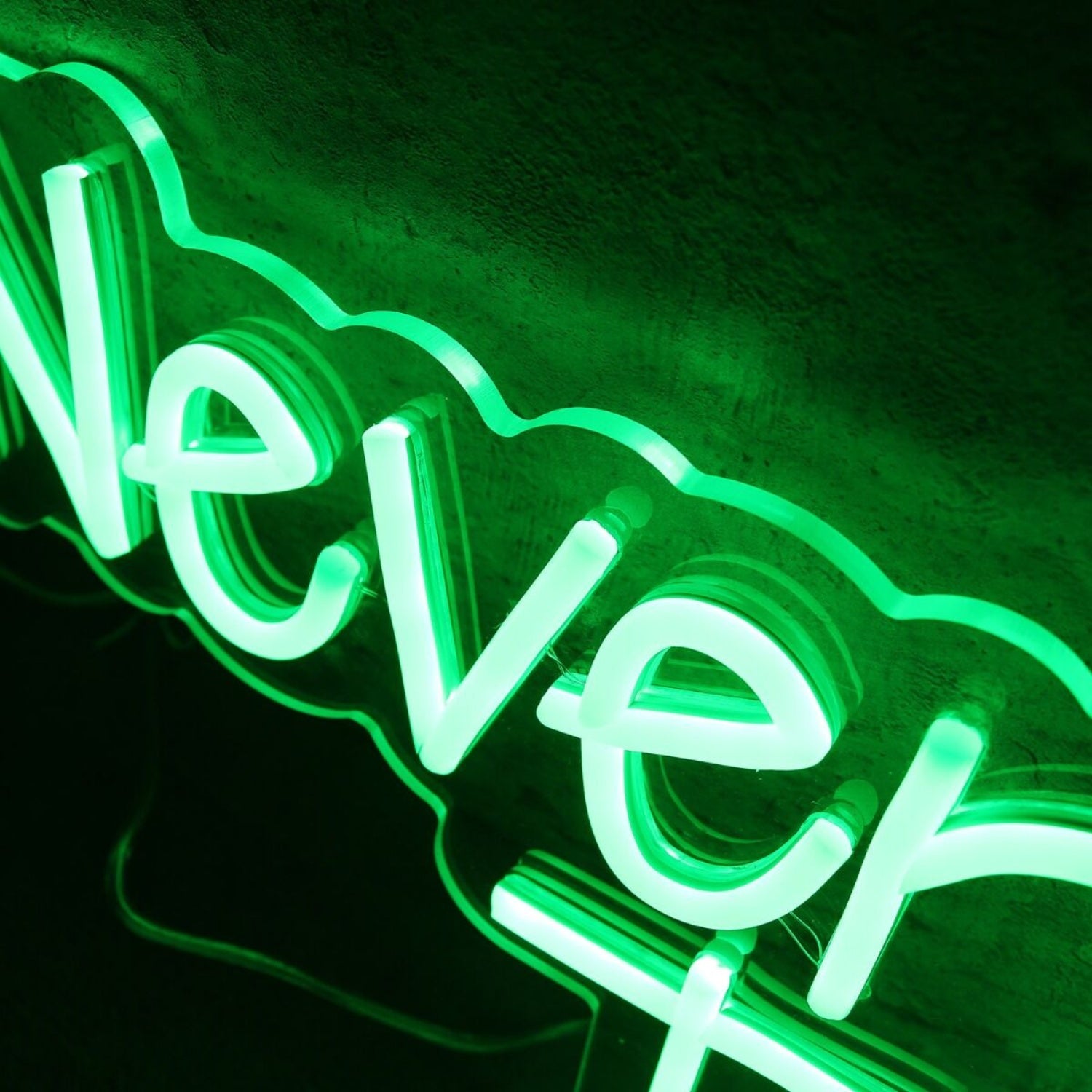Never Tell The Truth Green Neon Sign | Shineneon