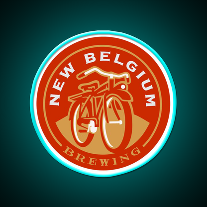 New Belgium Brewing Beer Bar Decor Led Neon Sign Rgb Color - Size and dimension reference