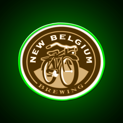 New Belgium Brewing New Belgium Whiskey Drink Bar Led Neon Sign Rgb Color - Shineneon