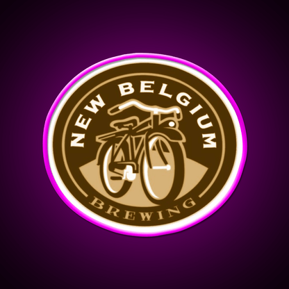New Belgium Brewing New Belgium Whiskey Drink Bar Led Neon Sign Rgb Color - Shineneon