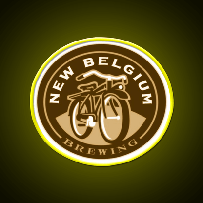 New Belgium Brewing New Belgium Whiskey Drink Bar Led Neon Sign Rgb Color - Shineneon